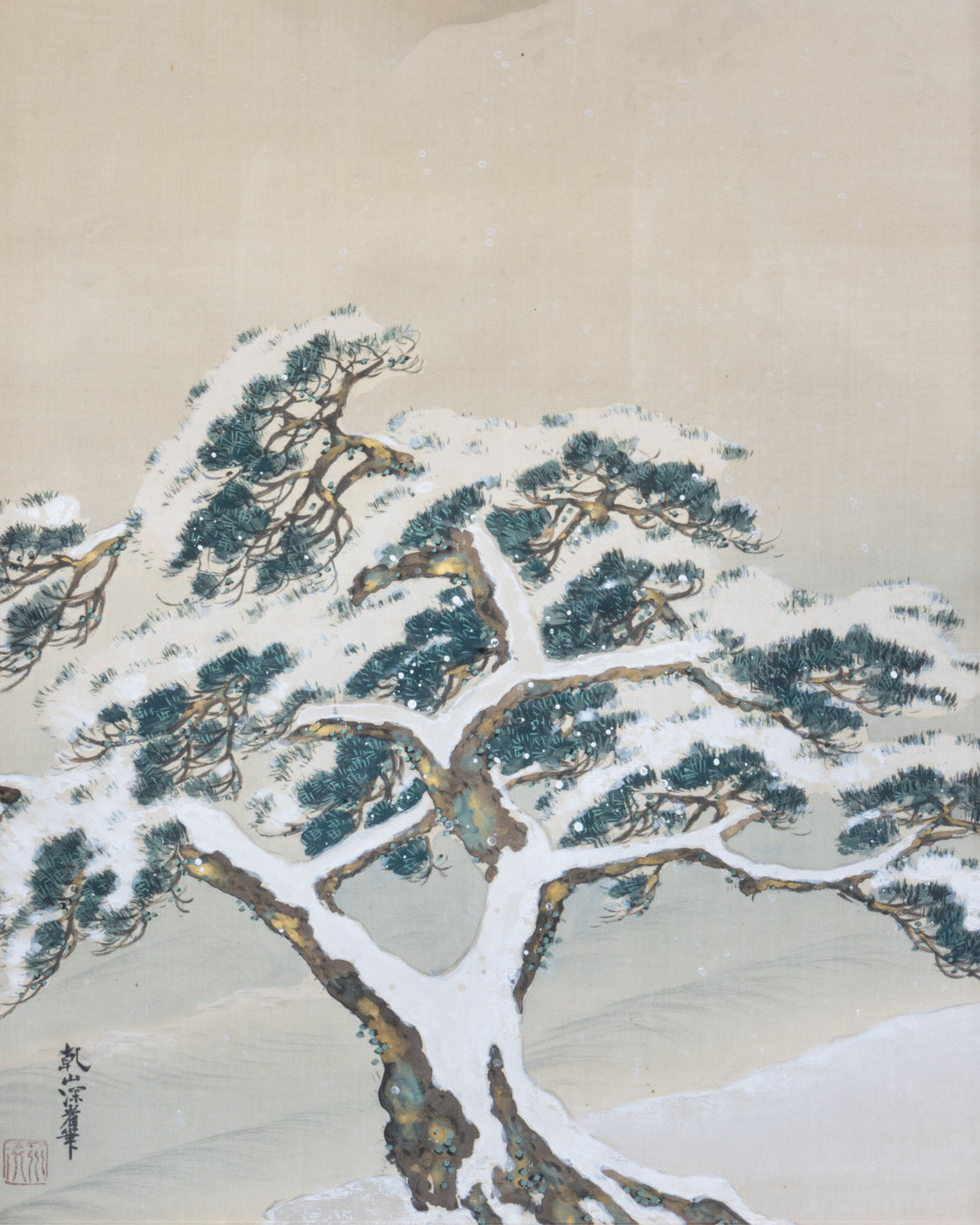 雪松 falling snow, silent pine