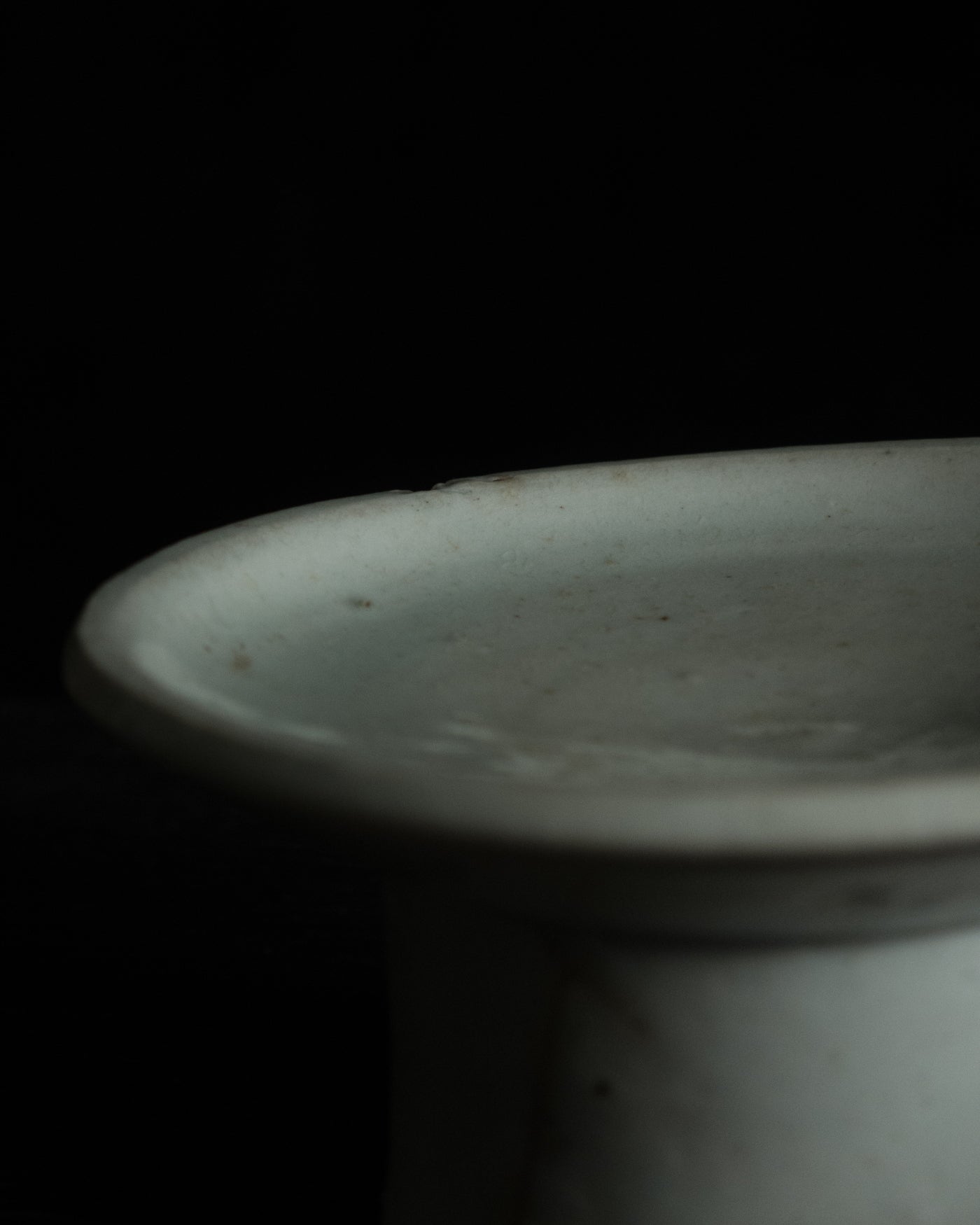 李朝分院白磁祭器 「Haku-ji」Footed Bowl / Joseon Sacrificial Utensil