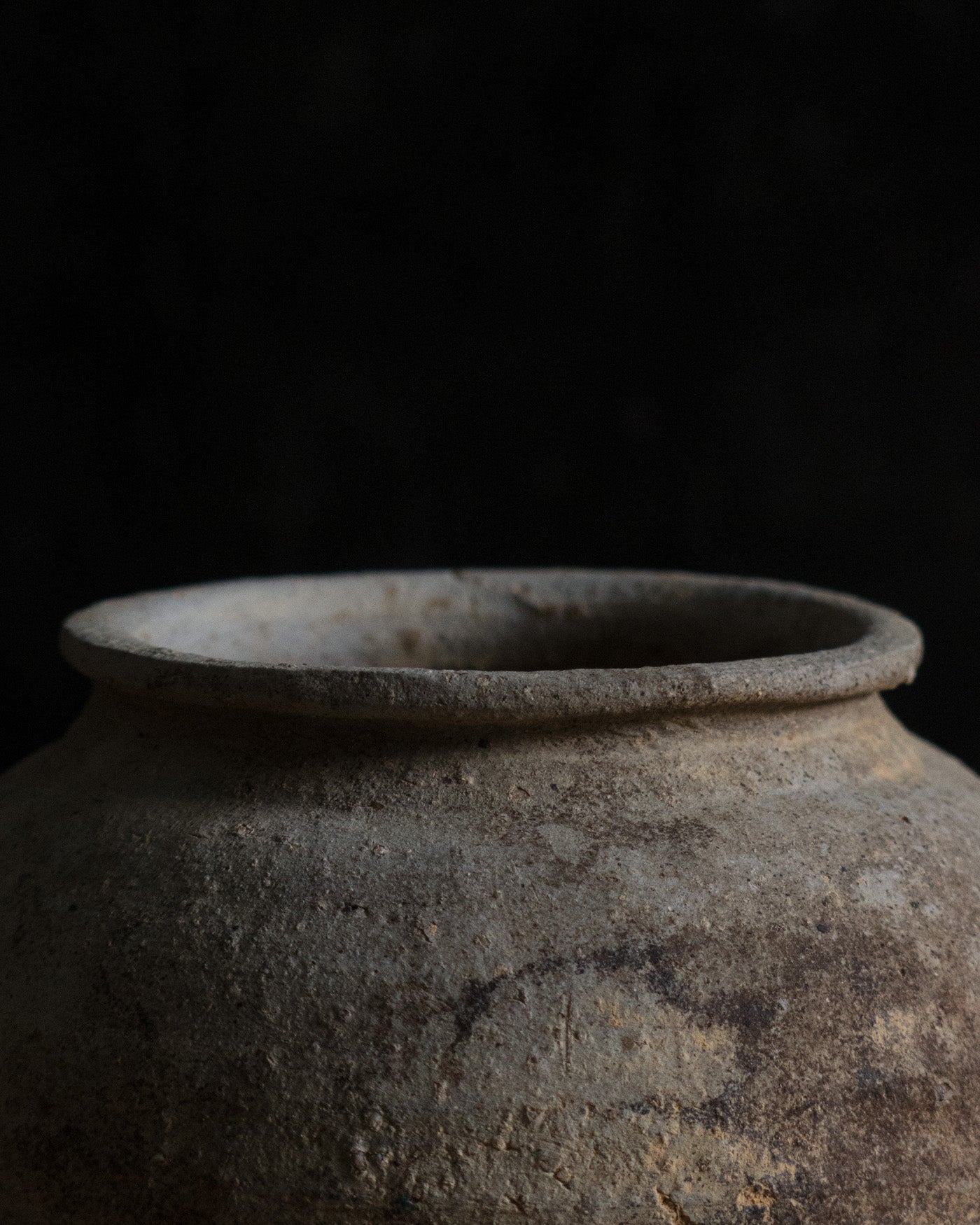 白練折沿陶罐 Shironeri Pottery Jar