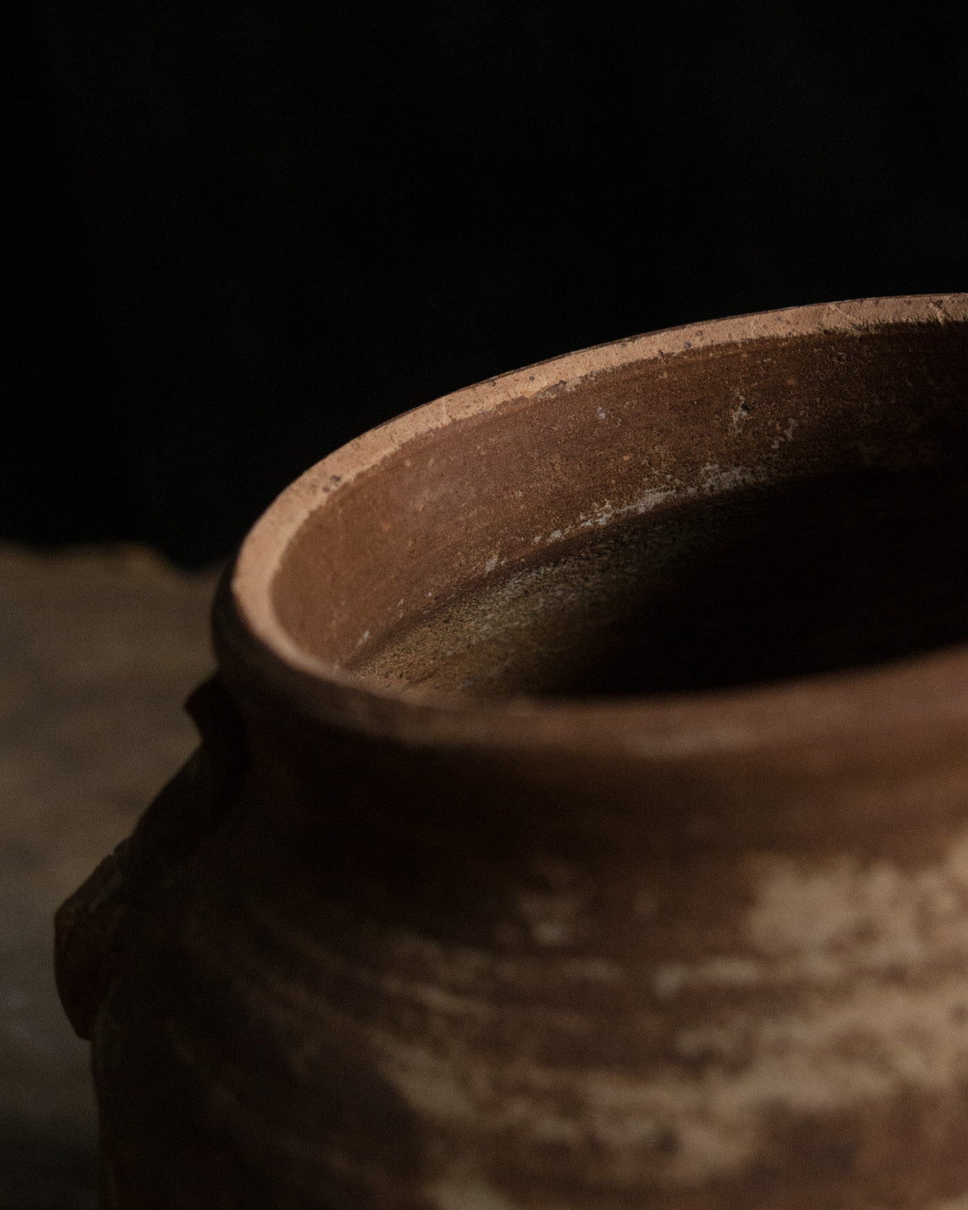 丁子茶陶罐 Chojicha Pottery Jar
