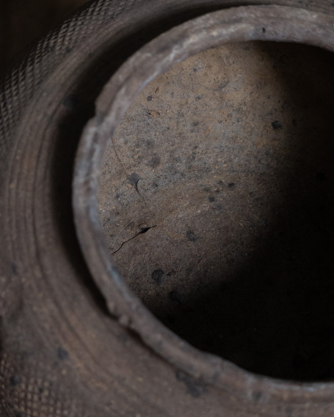 戰國印紋陶罐 Stamped Pottery Jar